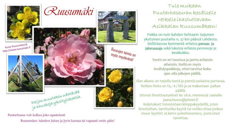 Ruusumäki   http://www.ruusumaki.fi/